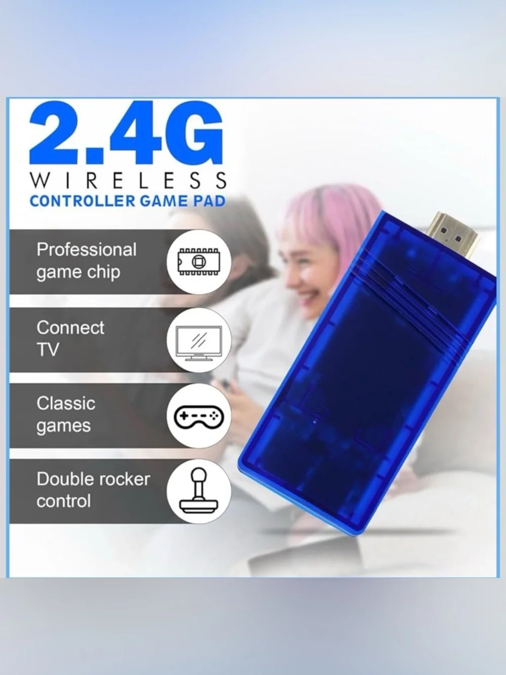 GS5 Portable Game Console Wireless Controller Gamestation Supports 53 Emulators